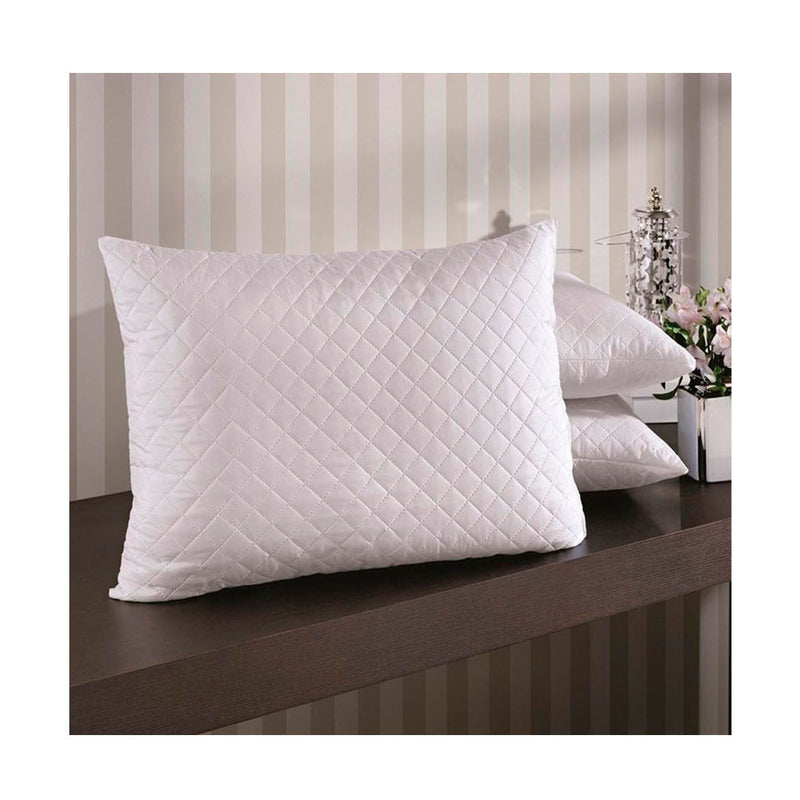 Travesseiro Matelassado com Suporte Médio 50X70