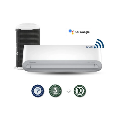 Ar-Condicionado Electrolux Split 24.000 BTUs Color Adapt Frio com Wi-fi
