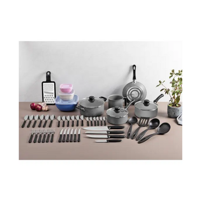 Kit Cozinha Tramontina 47 Peças Cinza