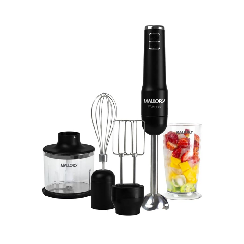 Mixer Mallory Multifree 4 em 1 preto 150W