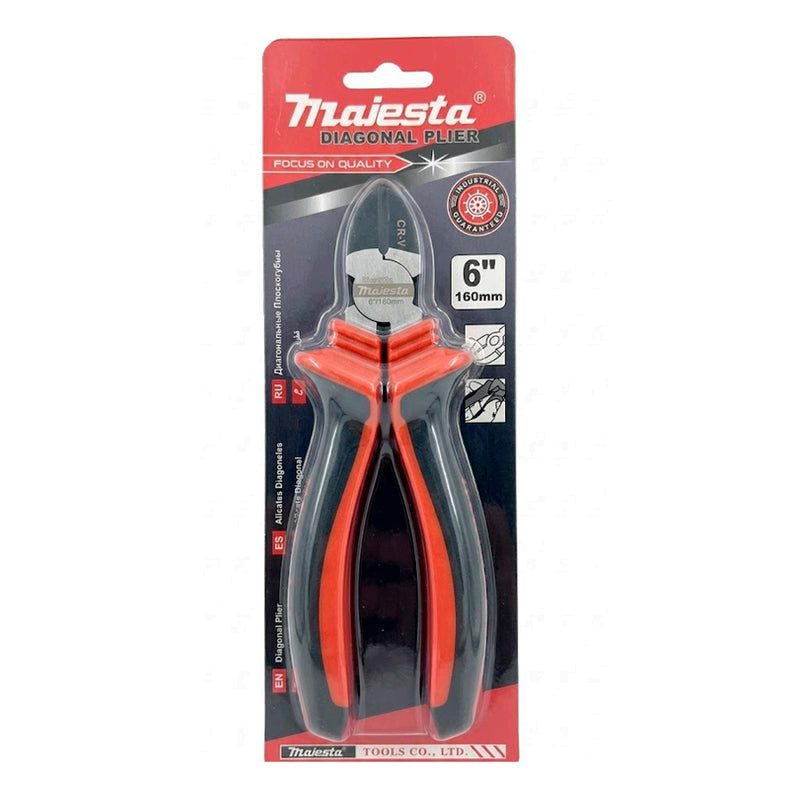 Alicate de Corte Diagonal 6 - (160mm) Majesta