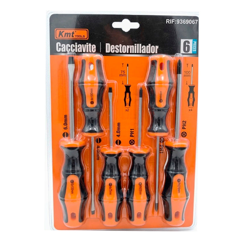 Kit de Ferramentas Reparos 6 Peças - KMT Tools