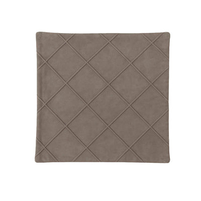 Capa de Almofada Camurça Listra Preta - BT-3106