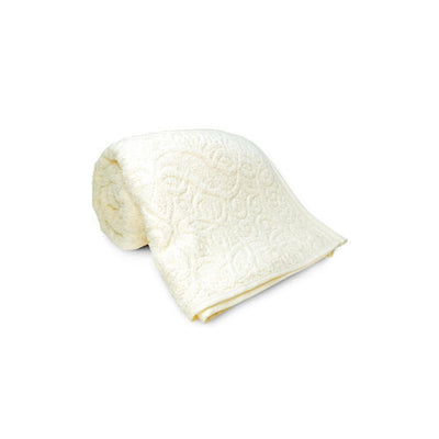 Toalha Banhão Jacquard Provença 90X150 Cm Marfi