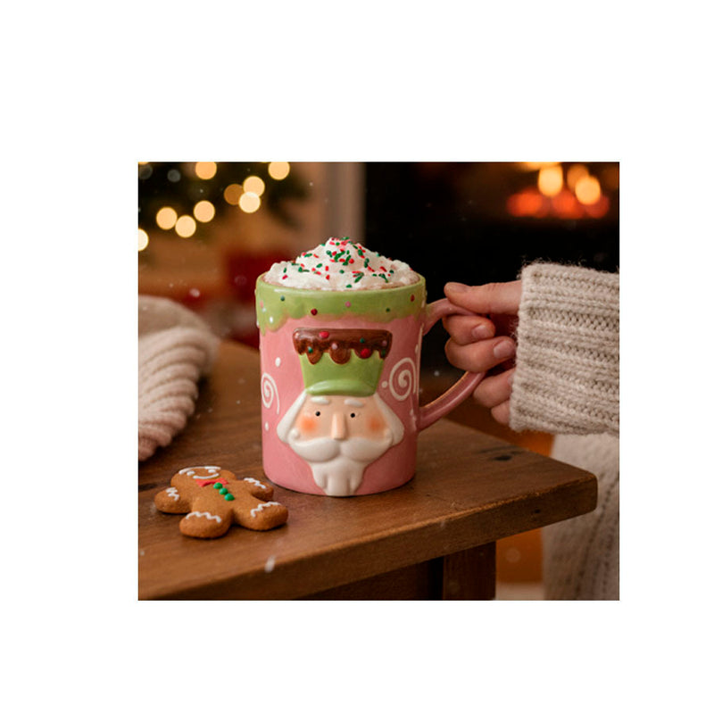 Xícara Encanto de Natal - Rei Rosa 500ml