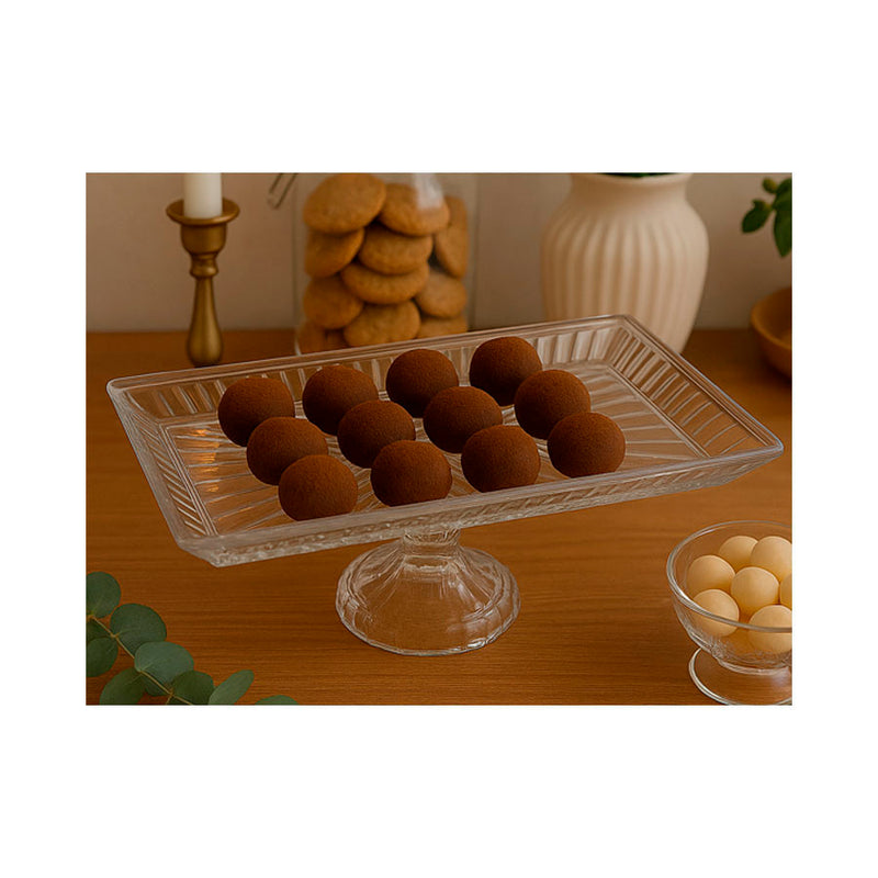 Suporte para Bolos e Doces em Vidro