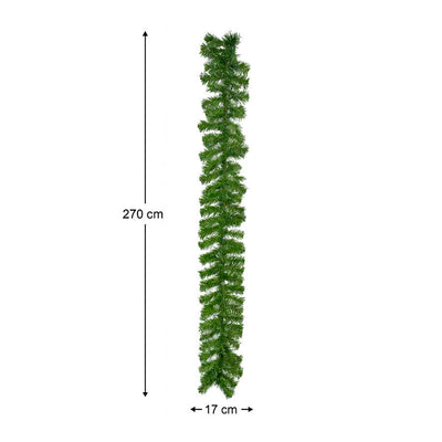 Festão Aramado Natalino 2,7m x 17cm