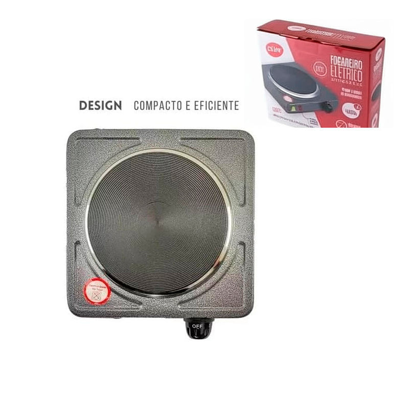 Fogareiro Portátil Elétrico Clink 1000W 1B 220V
