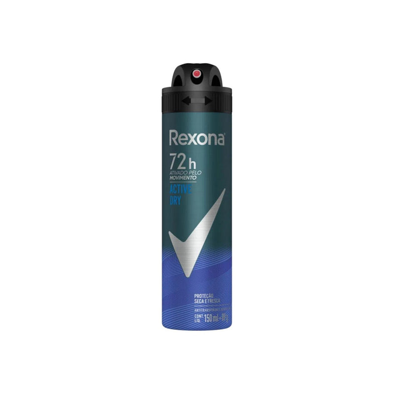 Desodorante Rexona Men Active Masculino Aerosol 150ml