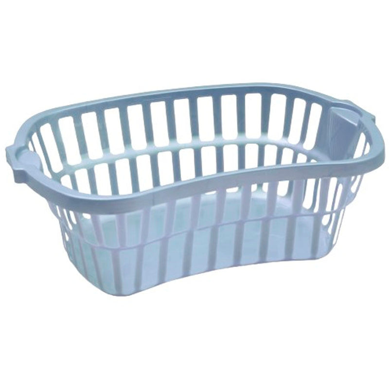 Cesto Baby Telado Perolado Azul - 25 Litros