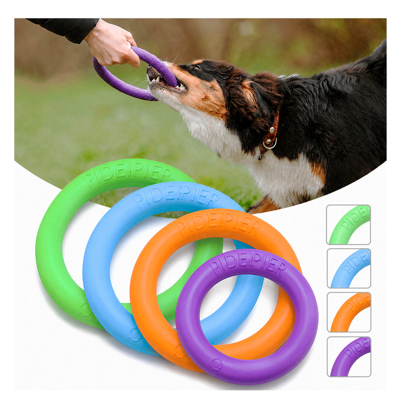 Brinquedo Pet Argola Mordedor 20cm – Cores Sortidas