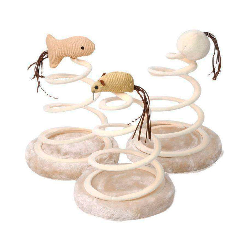 Brinquedo Interativo com Molas para Gatos – Modelos Sortidos