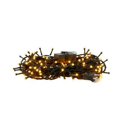 Pisca Pisca 100 Leds Amarelo Fio Verde - 9 M