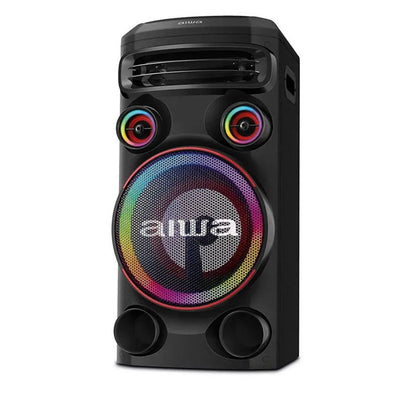 Caixa De Som Torre Bluetooth Aiwa Rgb Bivolt 1600W T1W-02 (MP)