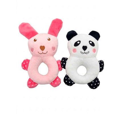 Brinquedo de Pelúcia com Argola para Pet – 16x10 cm (Vendido por Unidade)