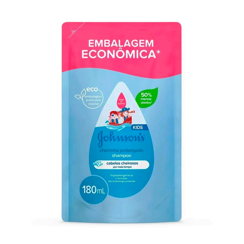 Shampoo Johnsons Baby Cheirinho Prolongado Refil 180ml