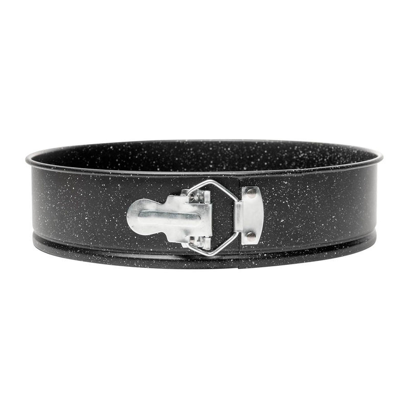 FORMA REDONDA ANTIADERENTE AÇO CARBONO GRANILITE PRETA26X7CM