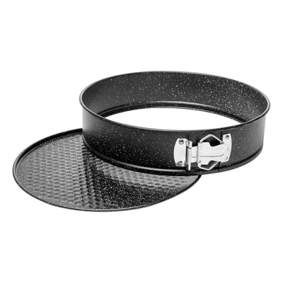 FORMA REDONDA ANTIADERENTE AÇO CARBONO GRANILITE PRETA26X7CM