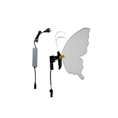 Borboleta Natalina Com Movimento E Led - 60 Cm