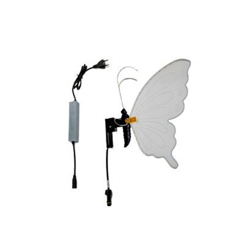 Borboleta Natalina Com Movimento E Led - 60 Cm