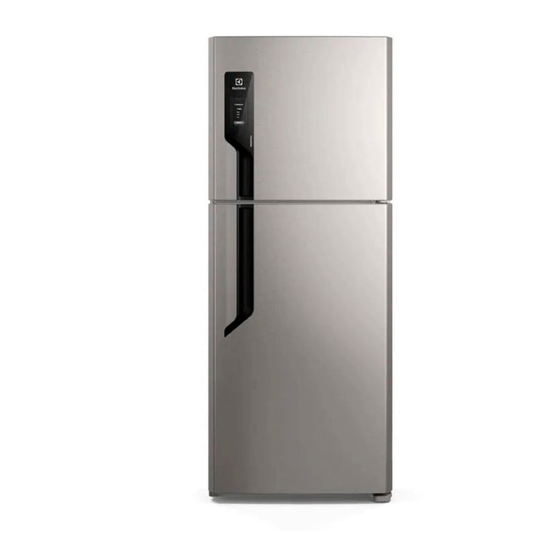 Geladeira Electrolux Frost Free 431L Efficient AutoSense Duplex Inox Look