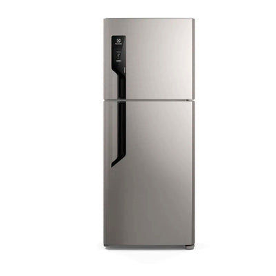 Geladeira Electrolux Frost Free 431L Efficient AutoSense Duplex Inox Look