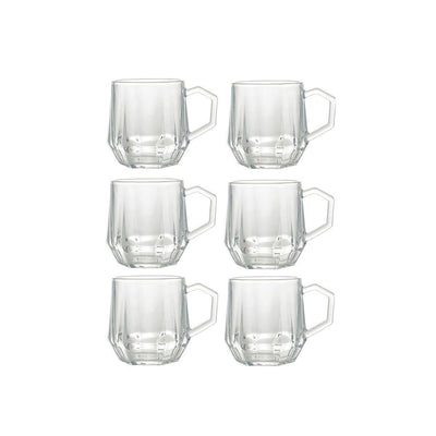 Jogo de 6 Copos de Vidro 300ml - Deli Glass