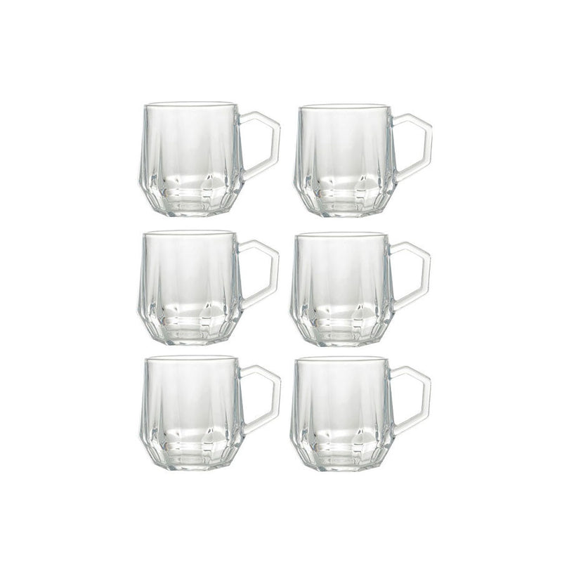 Jogo de 6 Copos de Vidro 300ml - Deli Glass
