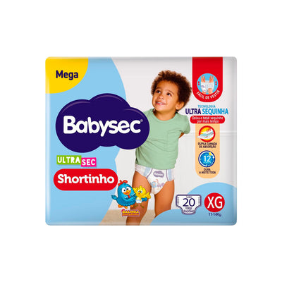 Fralda Babysec Ultra Shortiinho XG