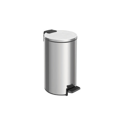 Lixeira Com Pedal Tramontina Inox Polido 5 Litros