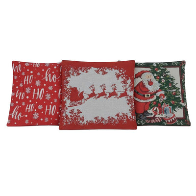 Capa de Almofada Natalina 44x44cm - Estampas Sortidas