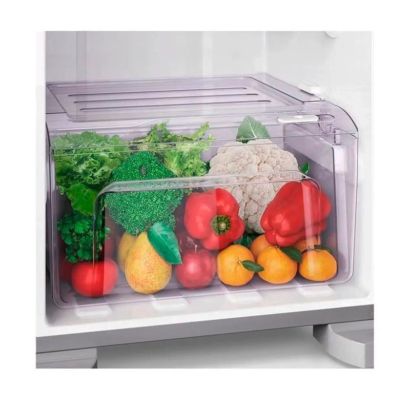 GELADEIRA / REFRIGERADOR ELECTROLUX DFX44 FROST FREE 400L TURBO FREEZER DUPLEX INOX LOOK 127V