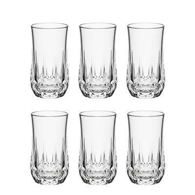 Jogo de Copos de Vidro Deli Glass - 6 Peças de 320 ml
