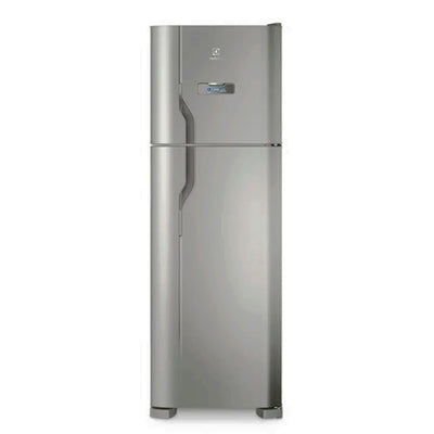 GELADEIRA ELECTROLUX FROST FREE 371 LITROS TURBO CONGELAMENTO DUPLEX 127V INOX DFX41