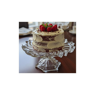 Boleira Luxo Espiral com Pé Diamond 15x32 cm