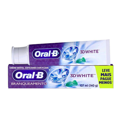 Pasta de Dente Oral-B 3D White Brilliant Fresh - 107 ml