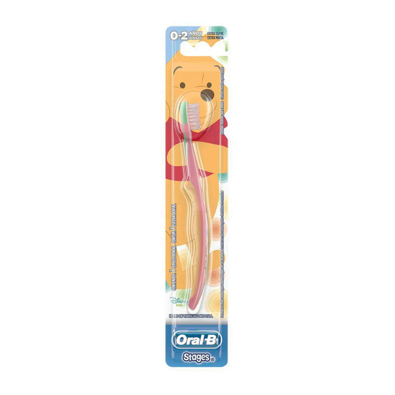 Escova de Dente Infantil Oral-B Stages 1 Bebês de 4-24 Meses - 1UN