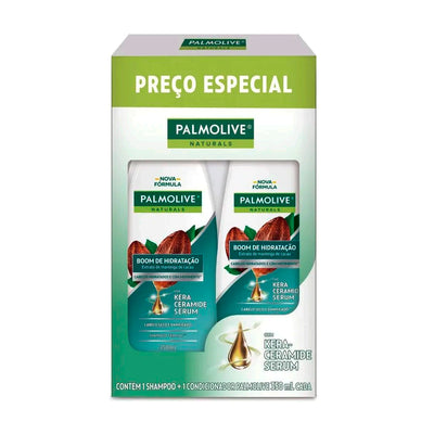 Kit Shampoo e Condicionador Palmolive Naturals Boom de Hidratação - 350ml