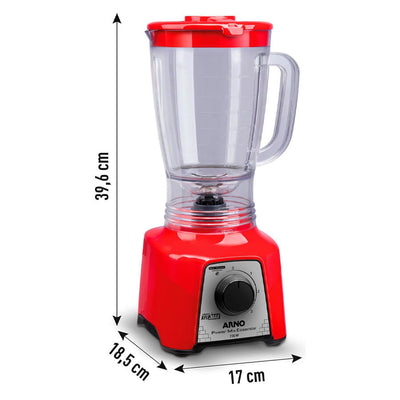 Liquidificador Arno Power Mix Essential Vermelho LQ18 - 700W