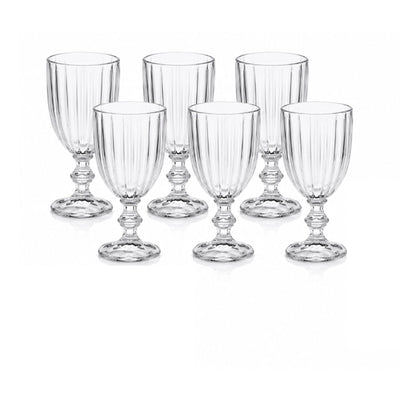 JOGO DE TAÇAS PRIME AZ GLASS 280ML - 6 PEÇAS