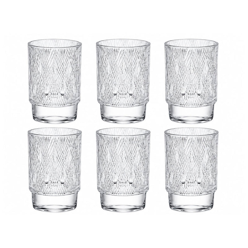 Jogo de Copos Highball Lum 6 Peças 430ml AZ Glass