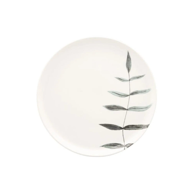 Prato Raso Cerâmica Flat Samambaia Oxford - 26cm