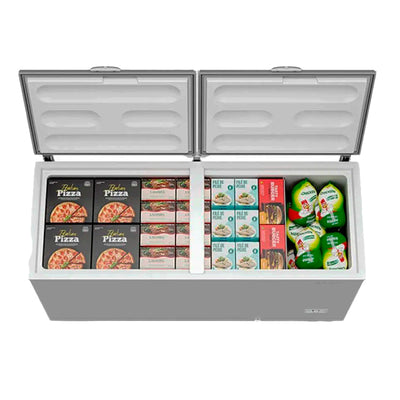 Freezer Horizontal Inverter 2 Tampas Metalfrio Dupla Ação 546 Litros DA550IF Branco - Bivolt
