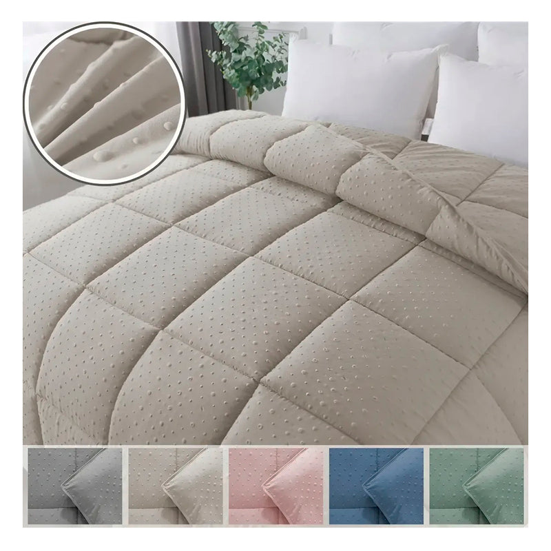 Edredom Coberdrom Poá Casal Habitat 220x240 Cores Diversas