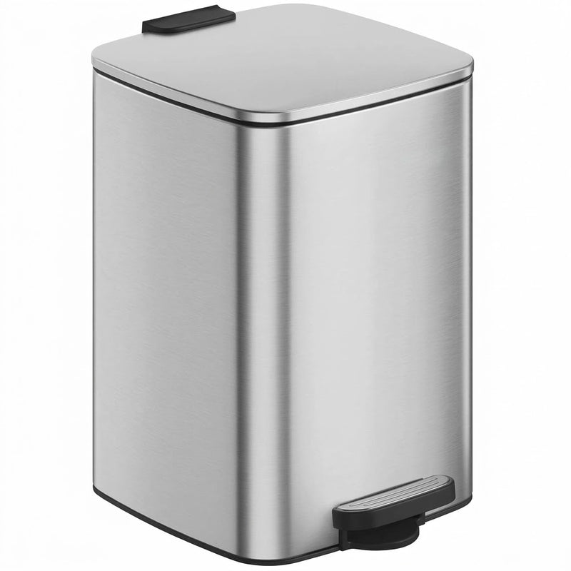 Lixeira Inox 8L Stelia - AZ Home