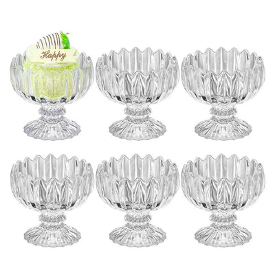 Jogo de Taças Sobremesa Diamond 6 Peças 205ml