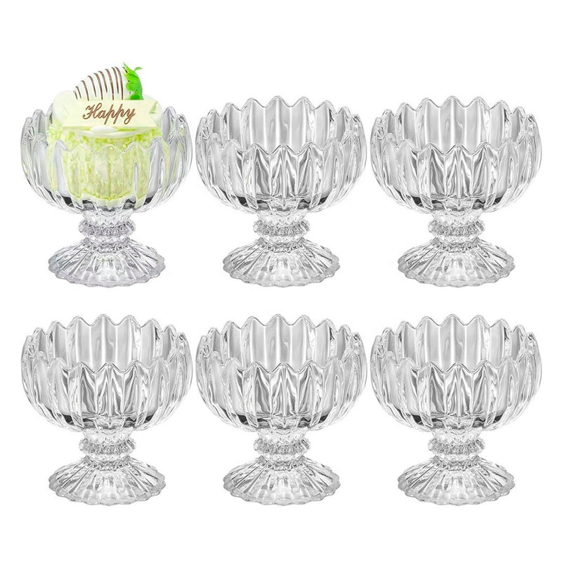 Jogo de Taças Sobremesa Diamond 6 Peças 205ml