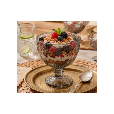 Jogo de Taças de Sobremesa Black 6 Peças 300ml