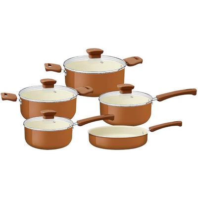 Jogo de Panelas Tramontina Veronese 5 Peças Argila