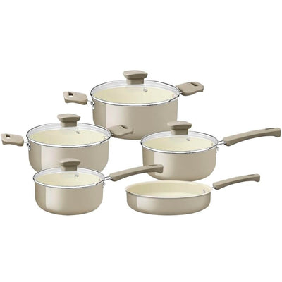 Jogo de Panelas Tramontina Veronese 5 Peças Bege